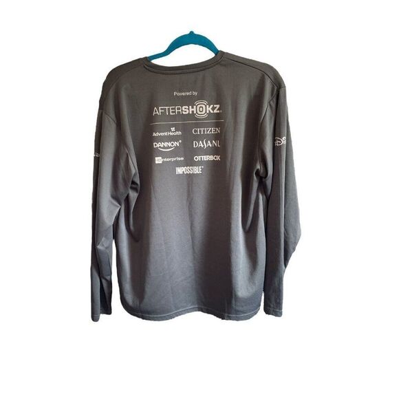 RunDisney Ursula Shirt Adult L Gray Long Sleeve Two Course Challenge 19.3 2021 - Picture 5 of 7